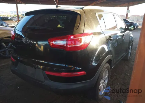 2011 Kia Sportage Lx из США, поврежденный, VIN KNDPBCA27B7100021